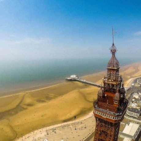 Blackpool Tower and Beach