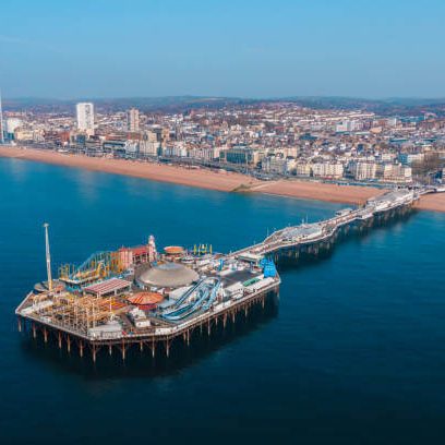 Brighton Palace Pier from Above Brighton Palace Pier from Above