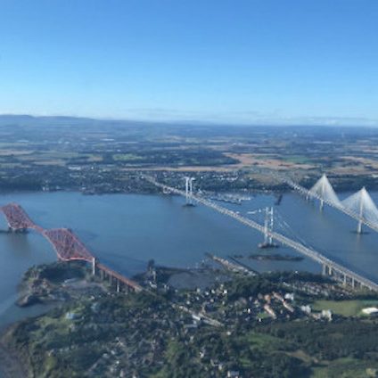 Forth Bridge from Above Forth Bridge from Above