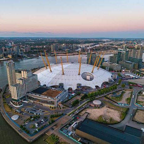O2 London from Above