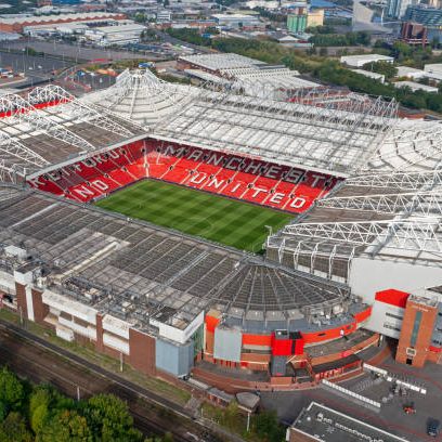 Old Trafford from Above